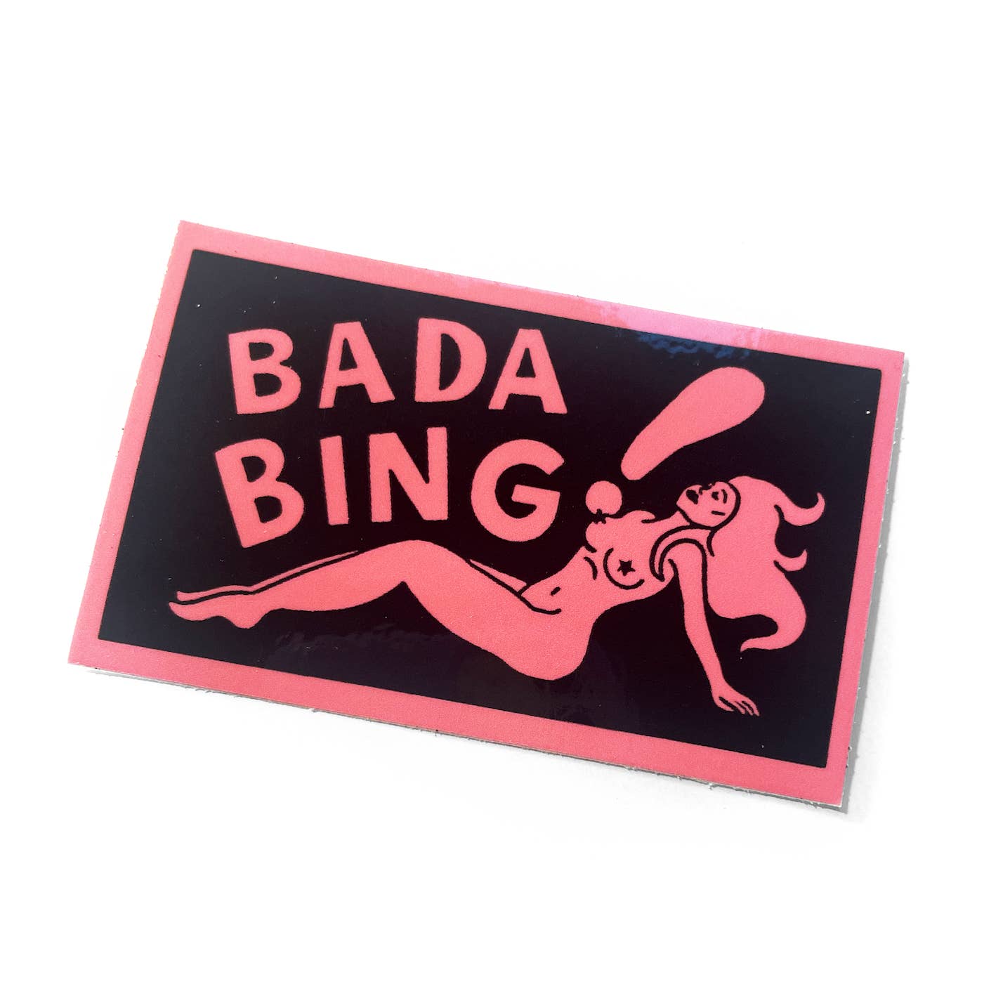 Bada Bing Logo Sticker