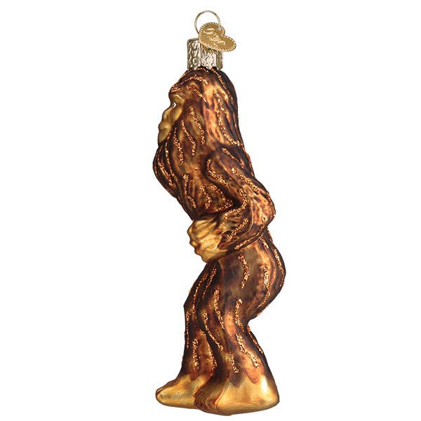 Sasquatch Glass Ornament