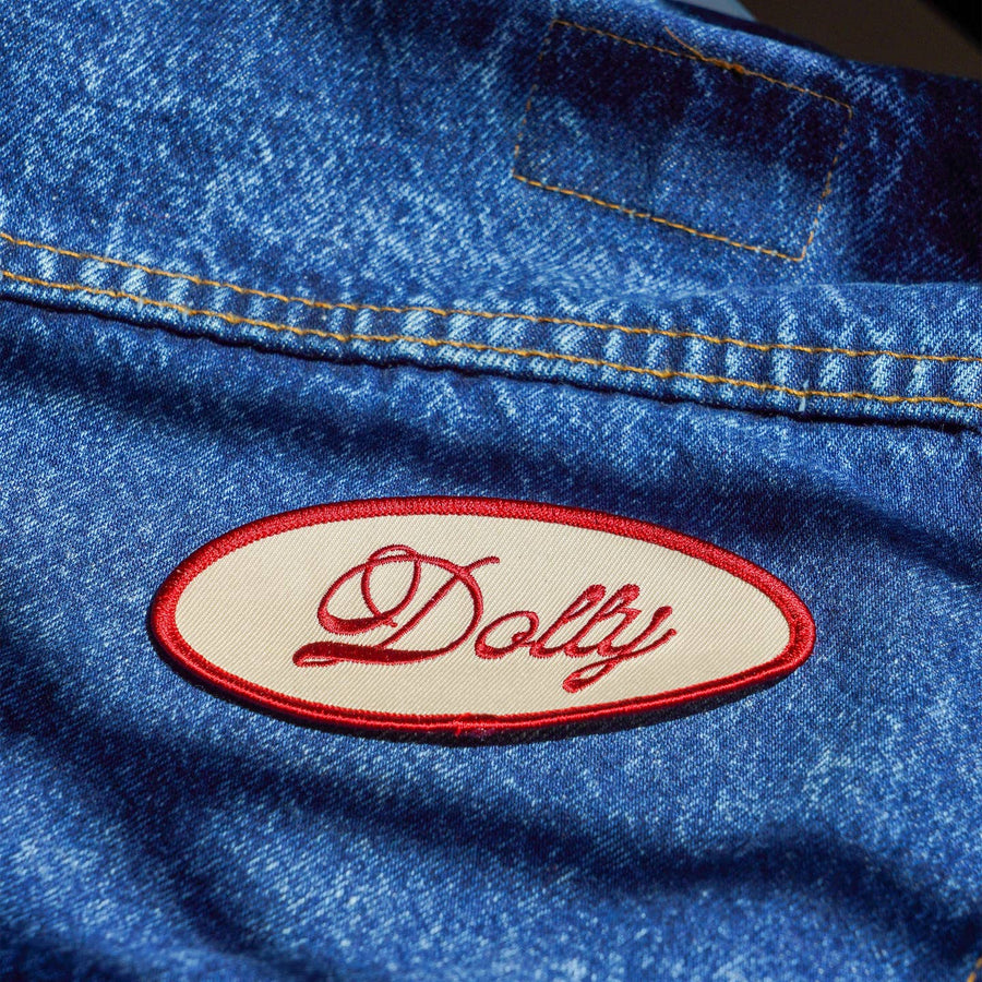 Dolly Name Badge Patch