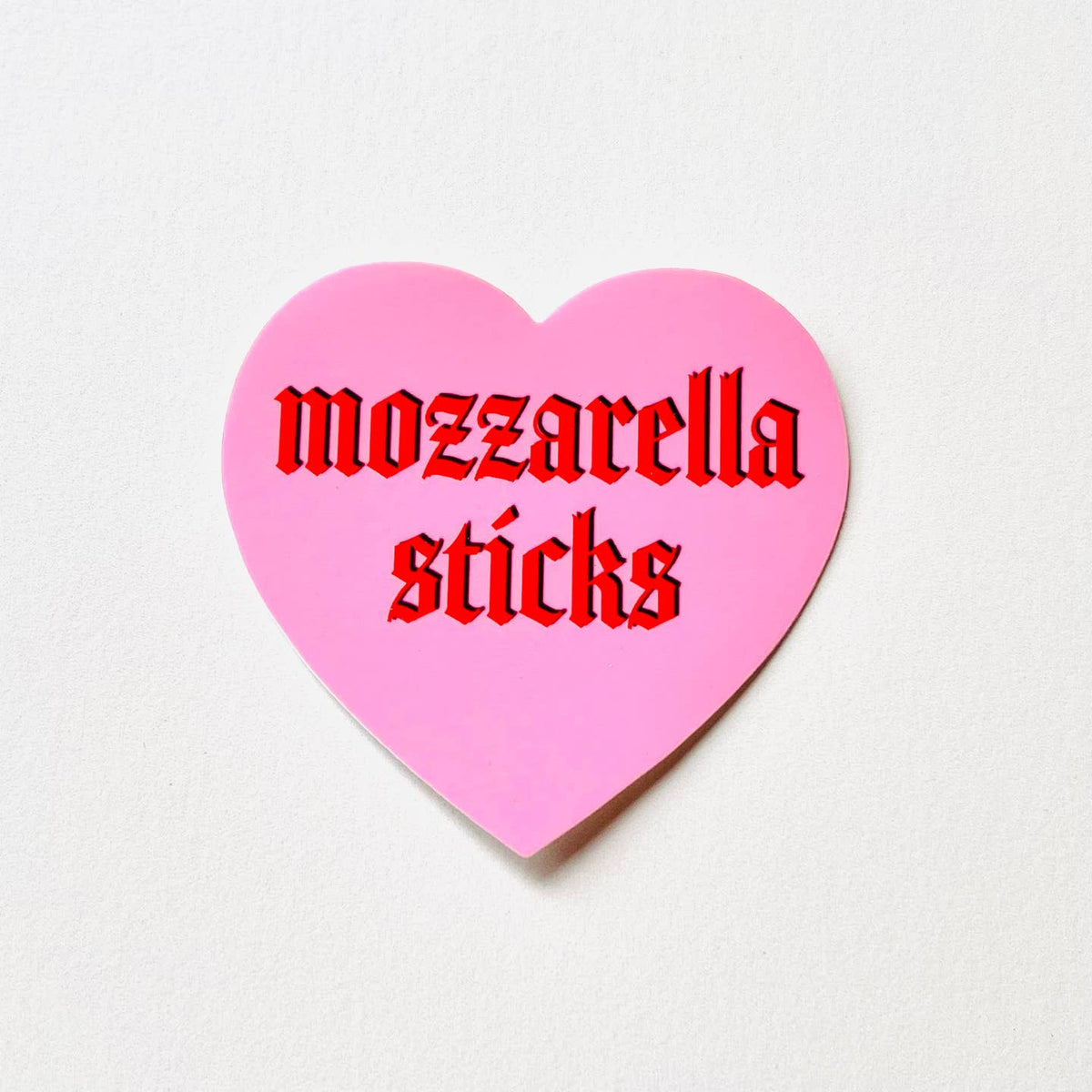 Mozzarella Sticks Heart Sticker – World Famous Original