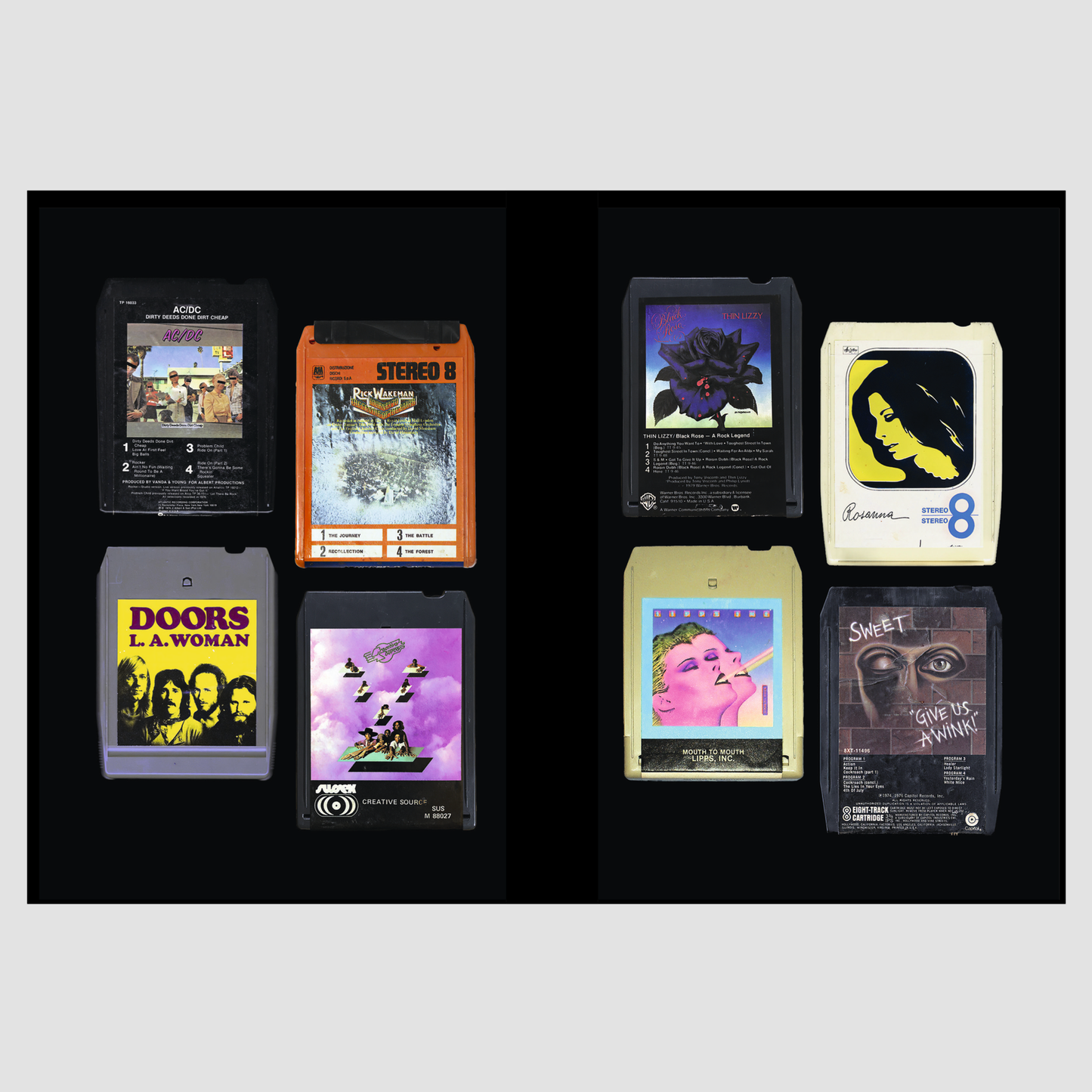 8-Track Tapes Book