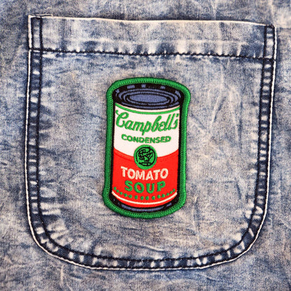 Campbell's Soup Iron-On Patch by Andy Warhol