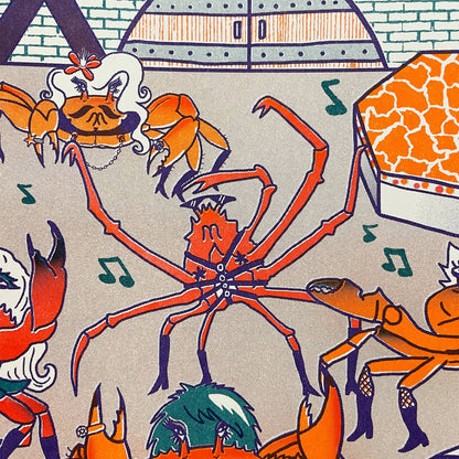 The DUNGEONess Party - Riso Print