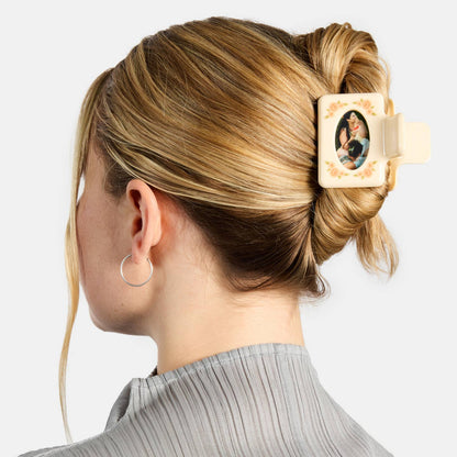 Frame Hair Claw - Rosette