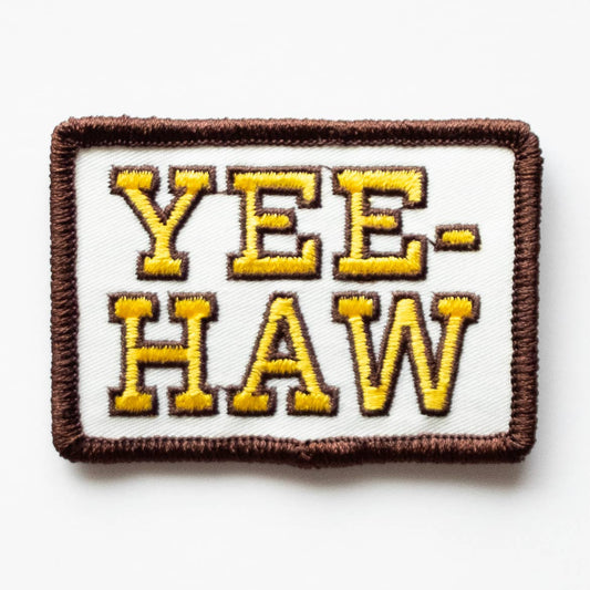 Yee-Haw Embroidered Patch