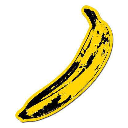 Big Banana Andy Warhol Die Cut Vinyl Sticker