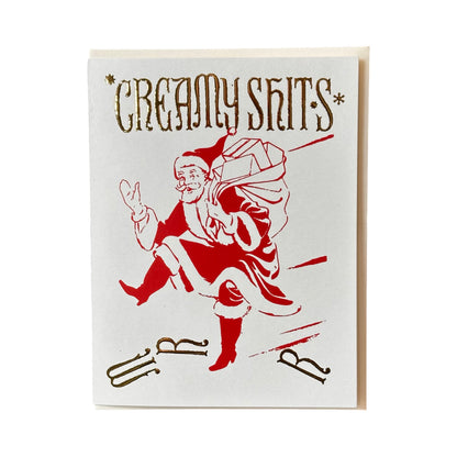 Creamy Shits Merry Christmas Card