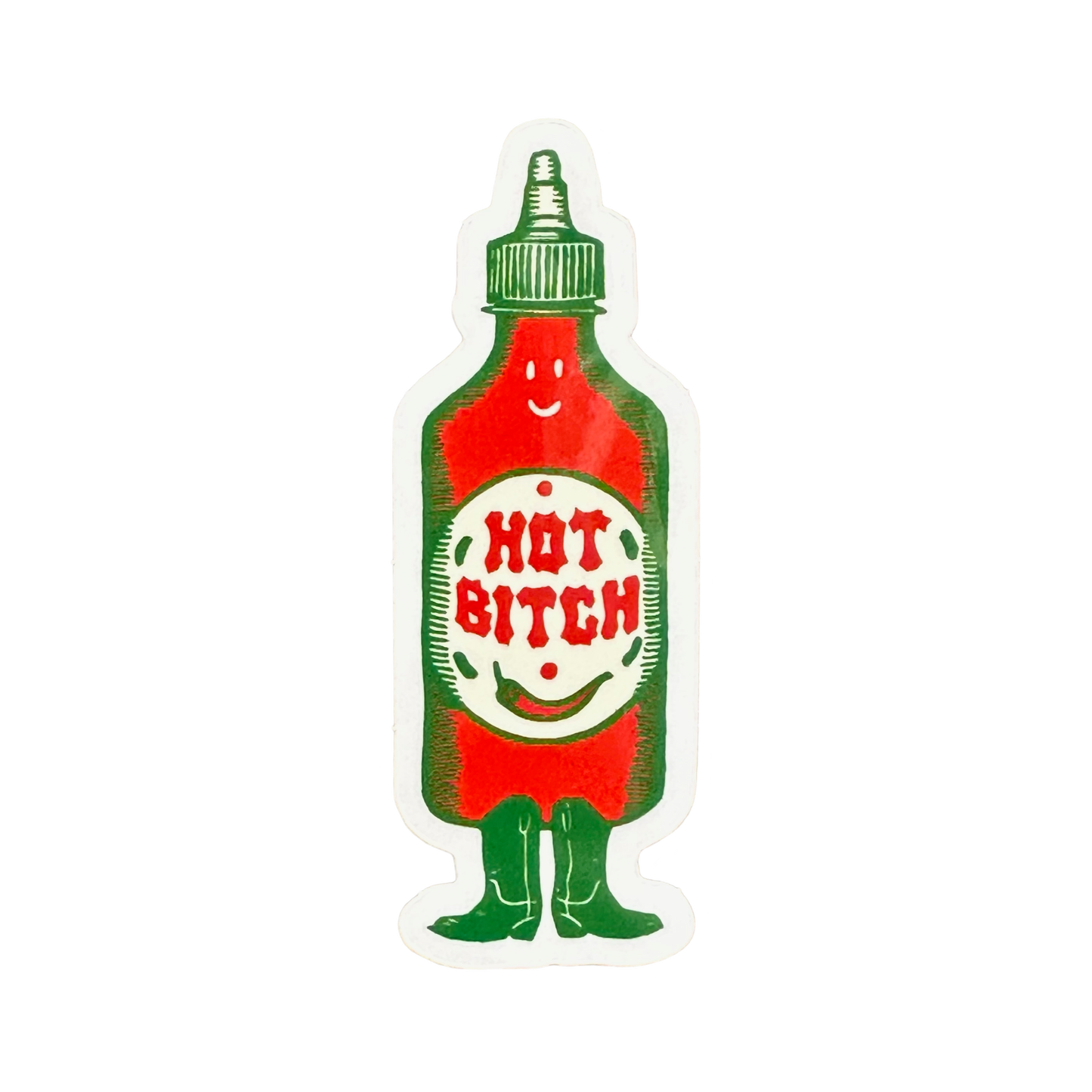Hot Sauce Hot Bitch Sticker