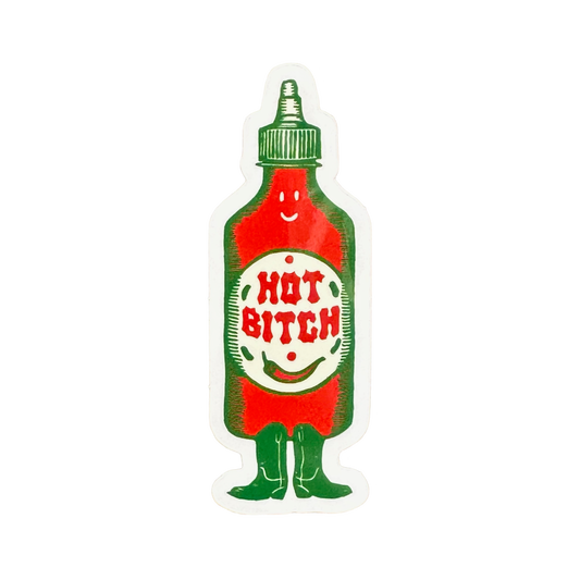Hot Sauce Hot Bitch Sticker