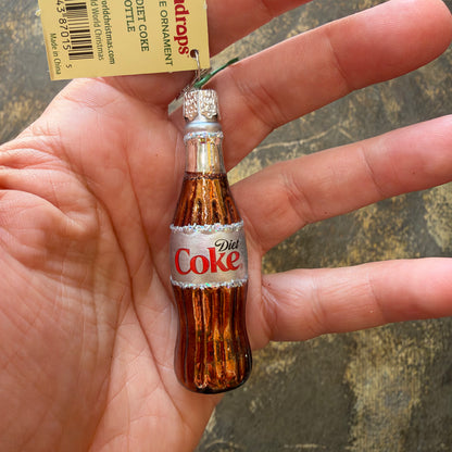 Mini Diet Coke Glass Ornament