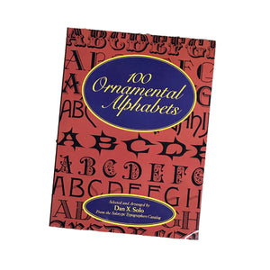 100 Ornamental Alphabets Book