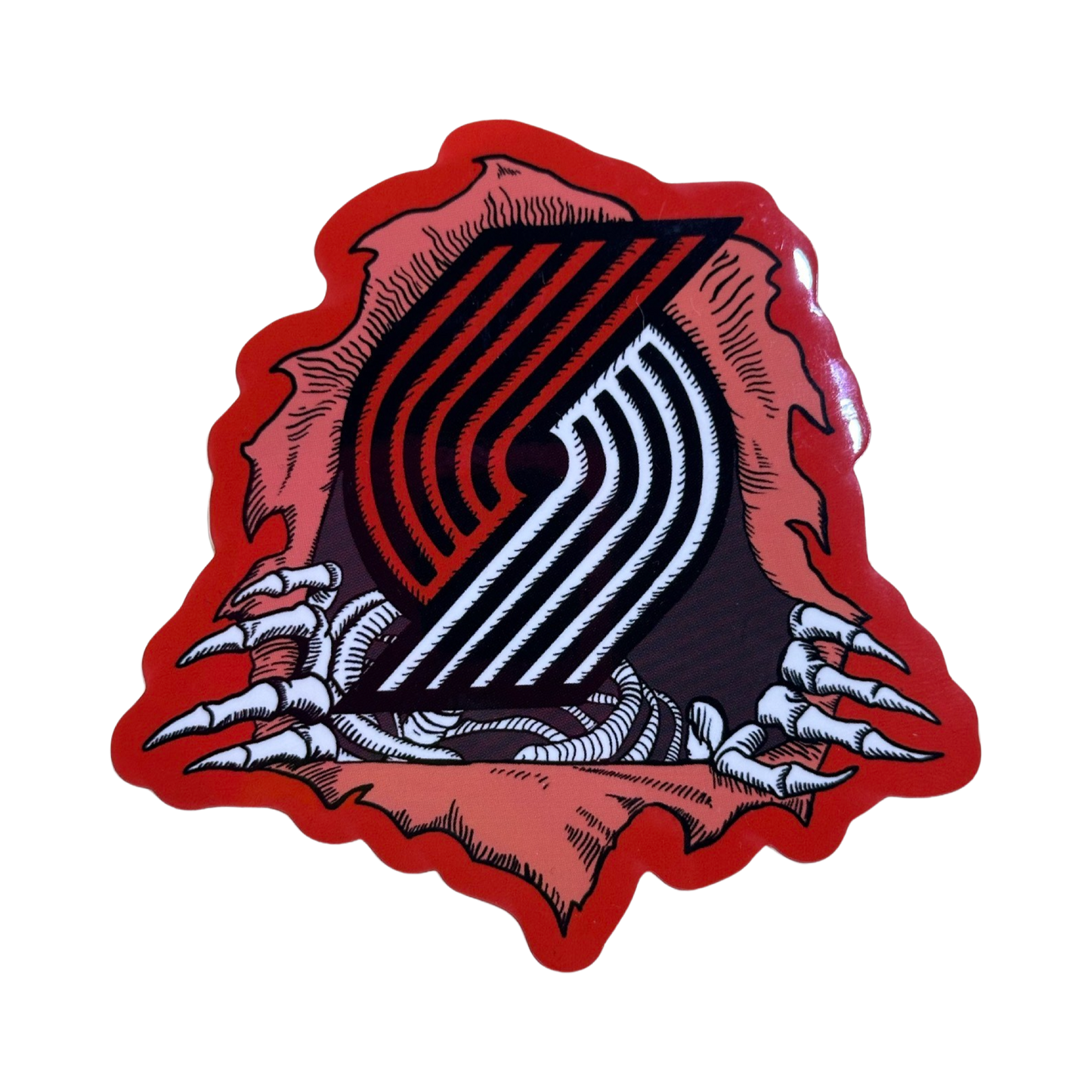 Rip City - Blazers Ripper Sticker