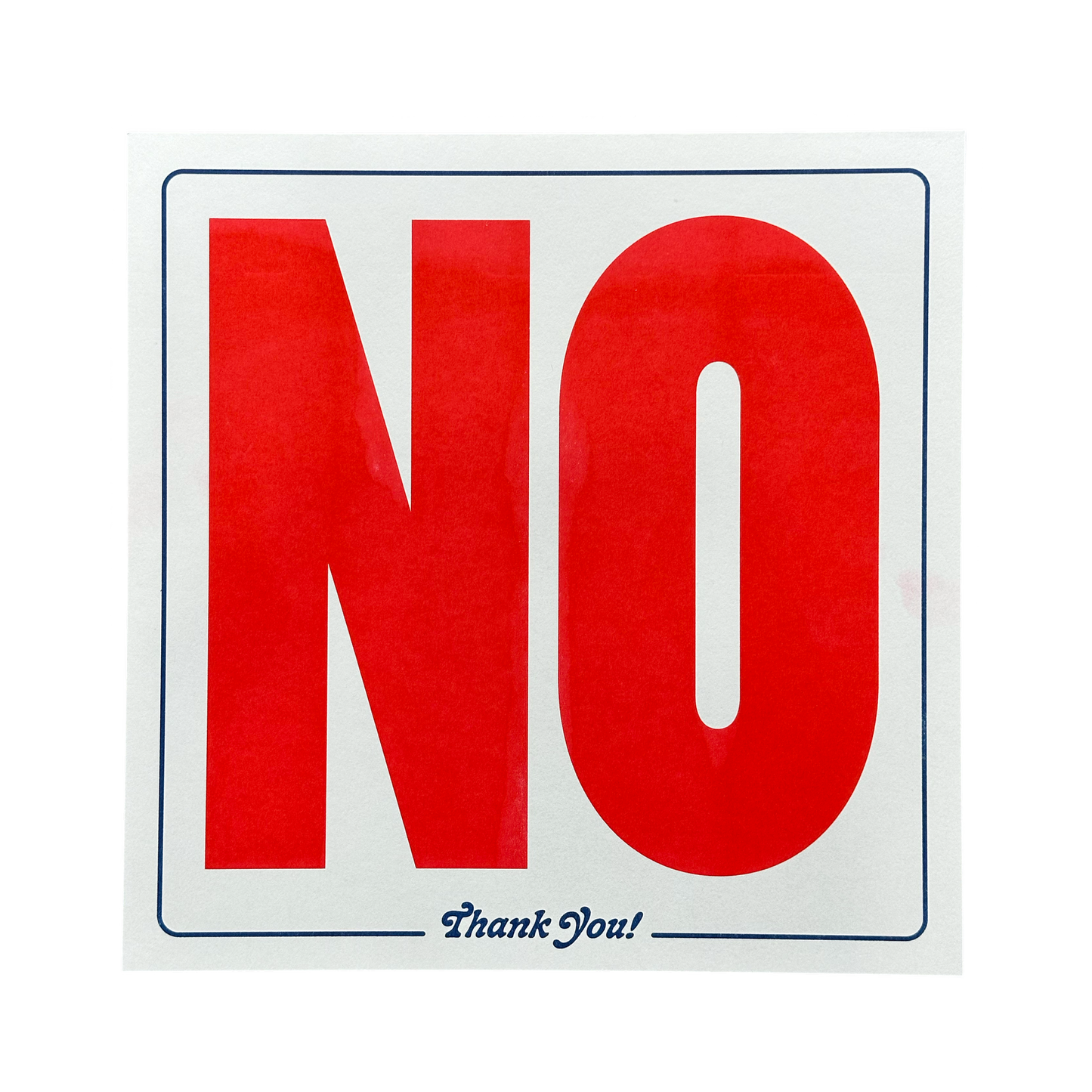 NO Thank You! Riso Print