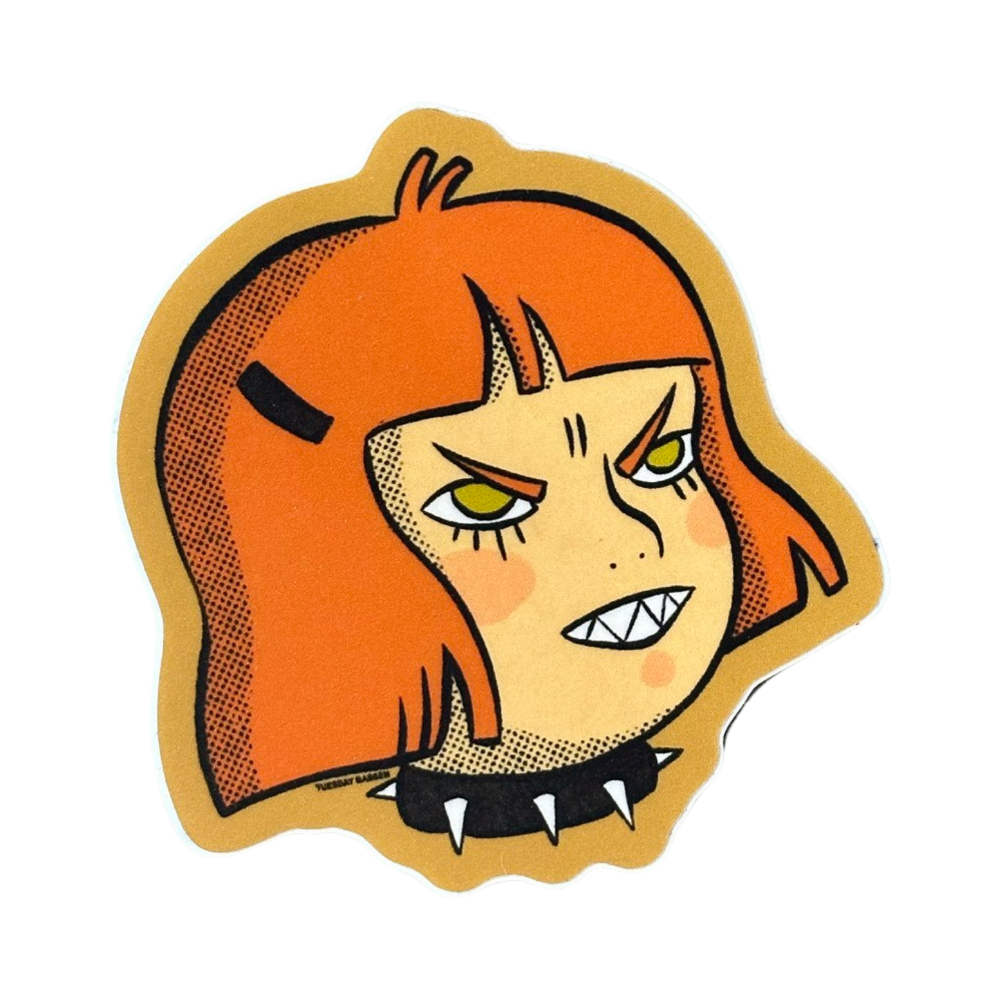 Chomp Girl Sticker