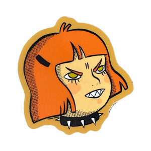 Chomp Girl Sticker