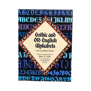 Gothic And Old English Alphabets