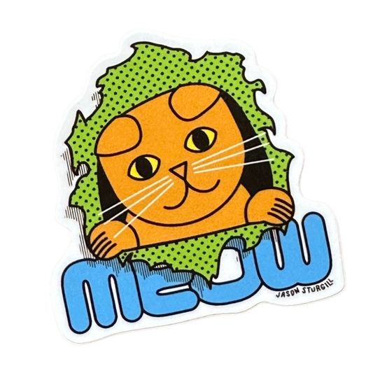 Meow Ripper Sticker