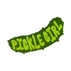 Pickle Girl Bumper Sticker