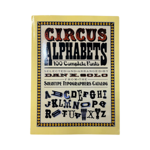Circus Alphabets 100 Complete Fonts Book