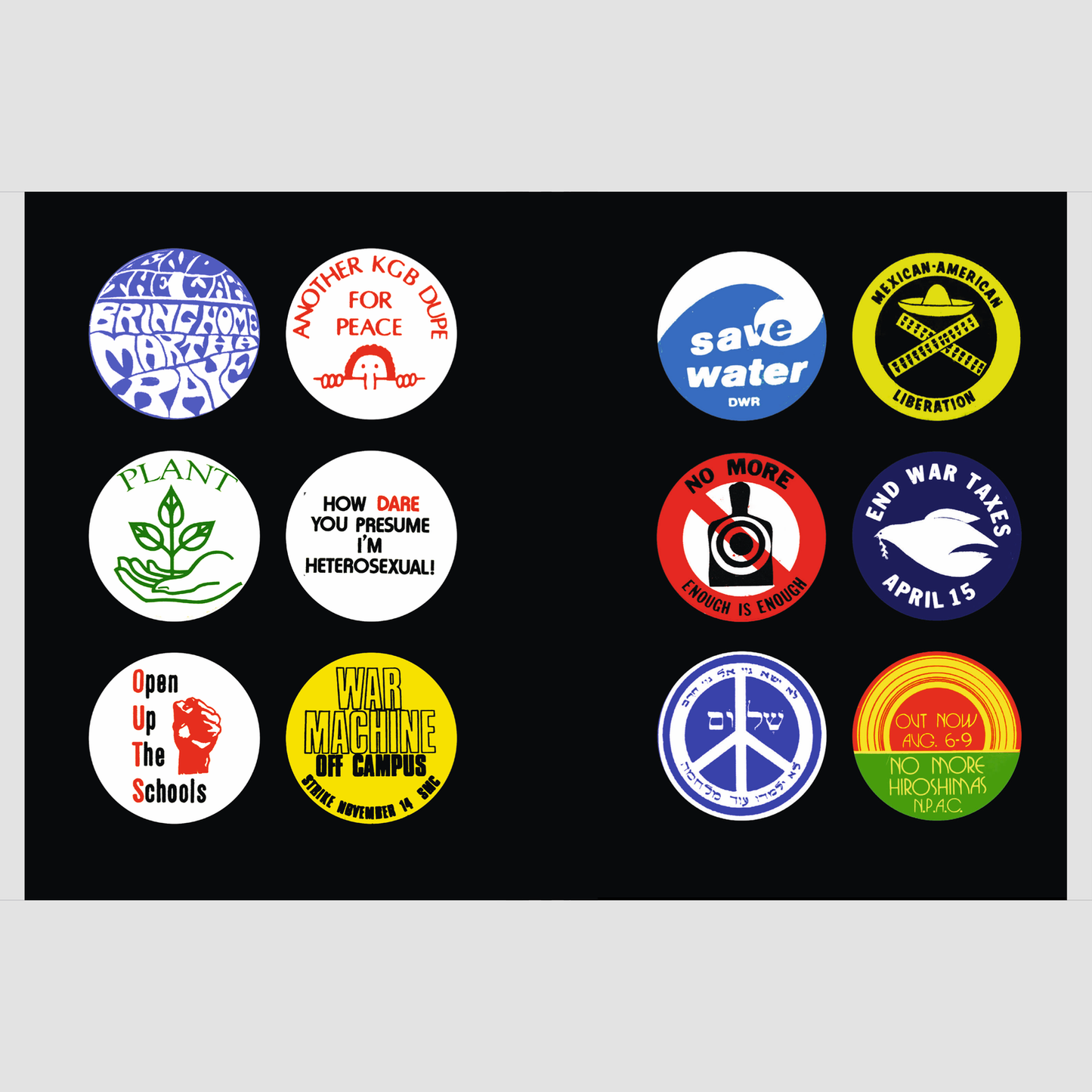 Political Badges Book