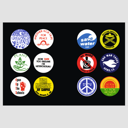 Political Badges Book