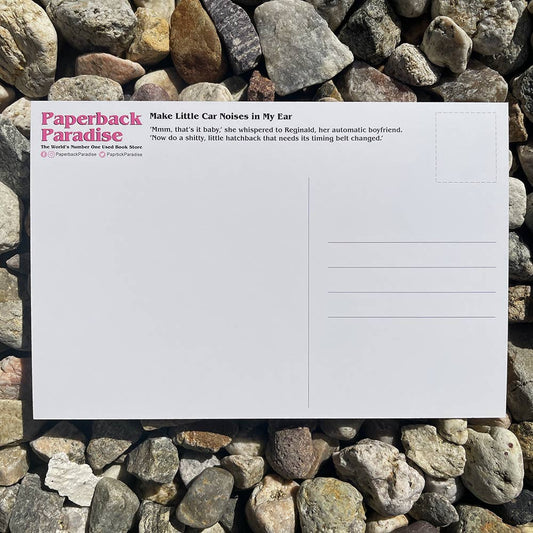 Make Little Car Noises In My Ear Postcard