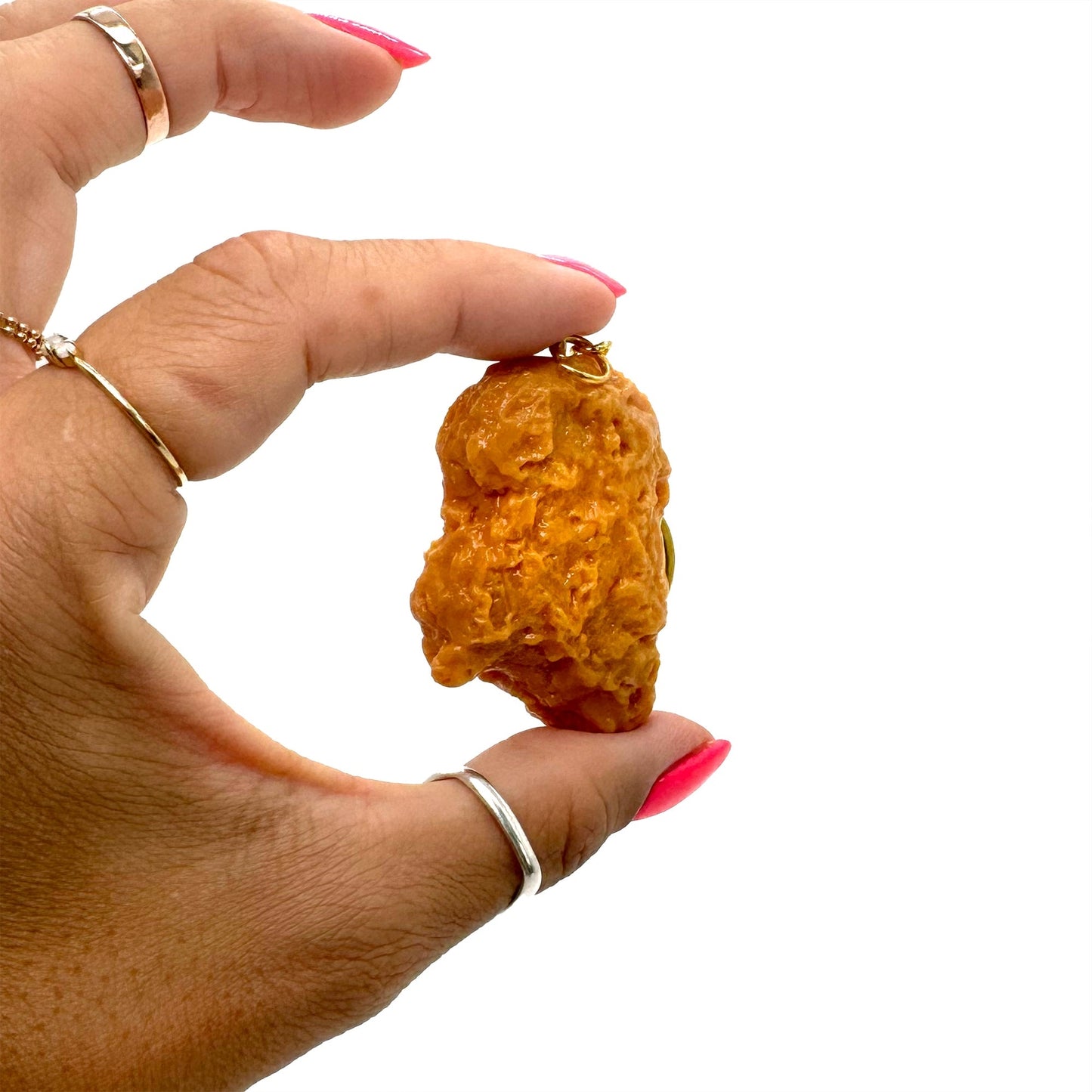 Chicken Nugget Keychain & Bag Charm