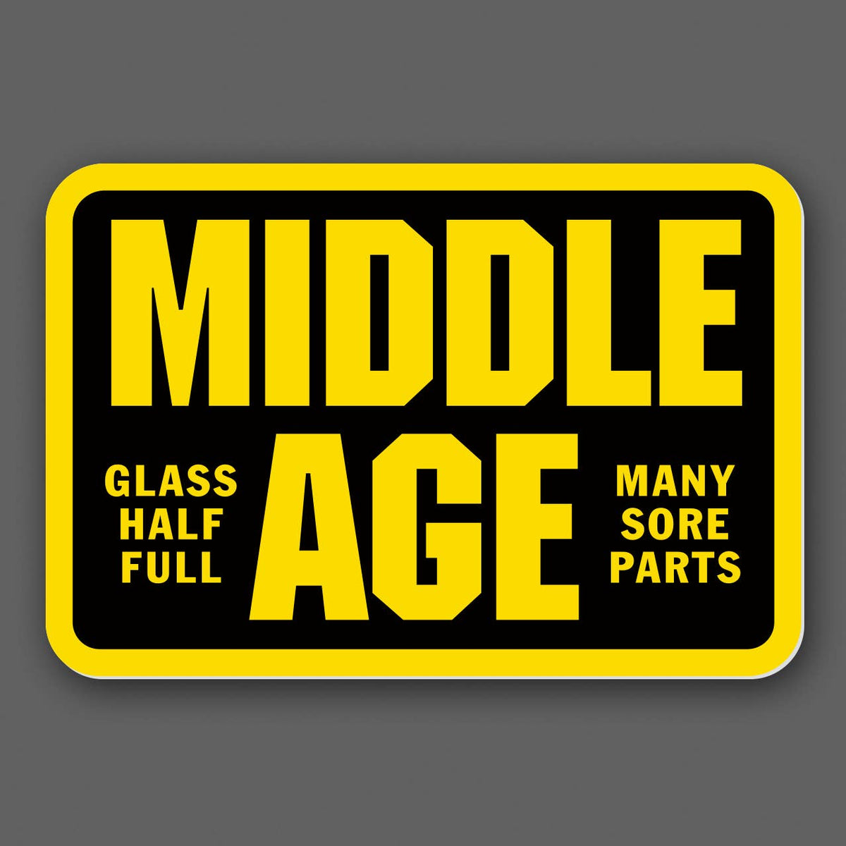 DDC-343 “Middle Age - Black/Yellow” Decal