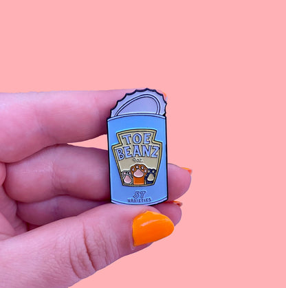 Toe Beanz Enamel Pin