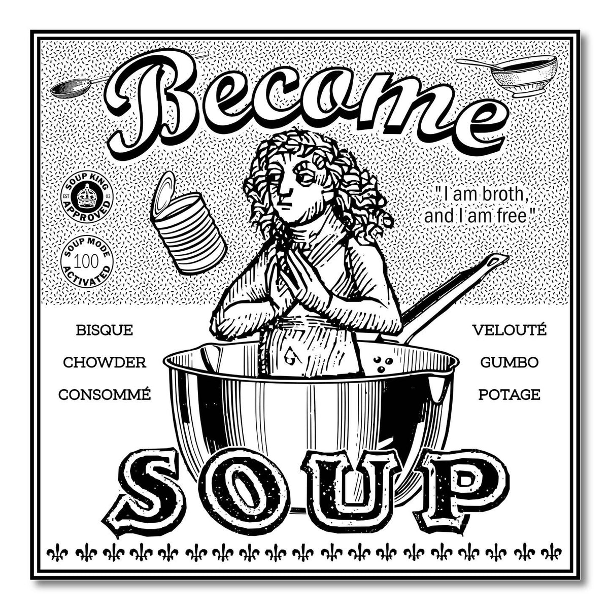 Become Soup Sticker