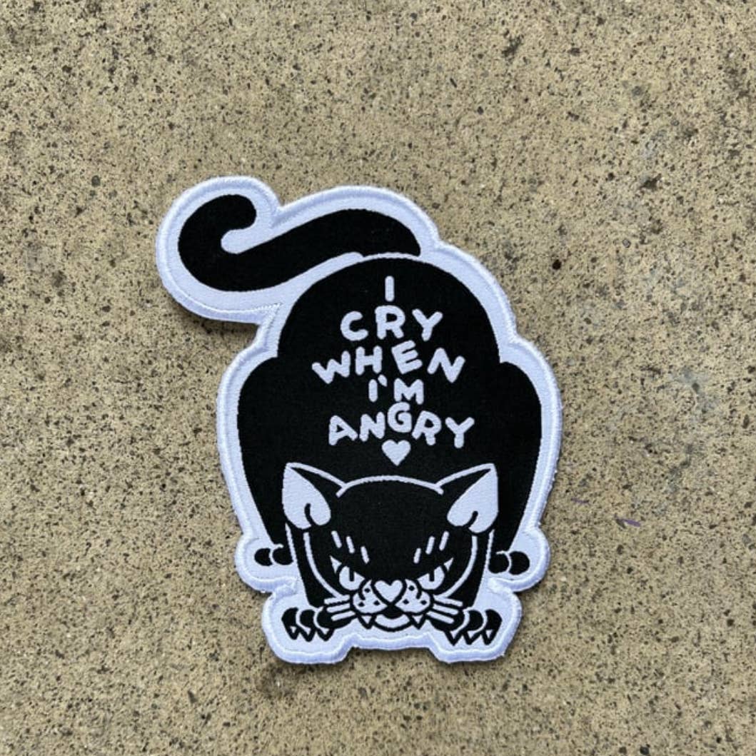 I Cry When I'm Angry Patch - World Famous Original