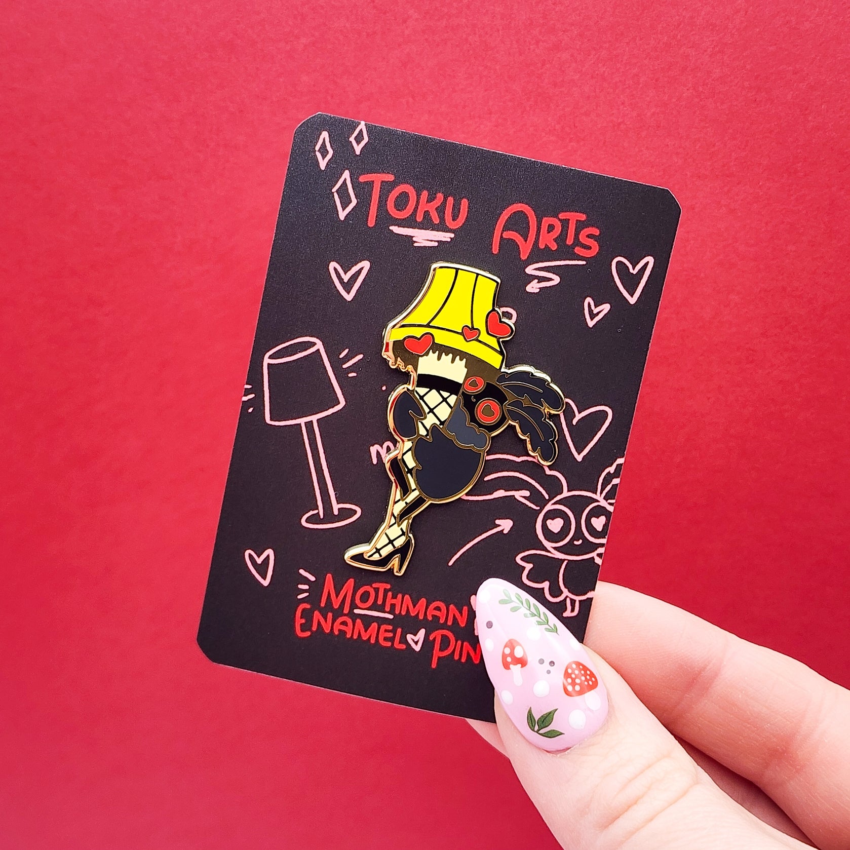 Leg Lamp Mothman Enamel Pin – World Famous Original