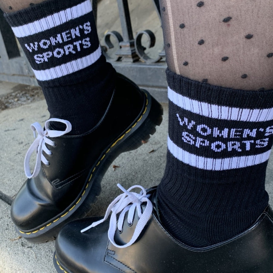 Women's Sports Socks - Black