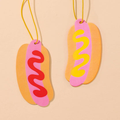 Hot Dog Air Freshener - Pink Lemonade Scented