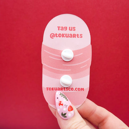 Can of Worms Hinged Enamel Pin