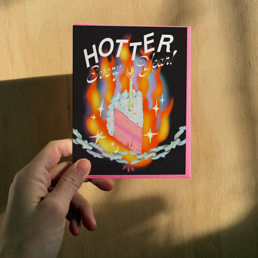 Hotter Every Year - Greeting Card