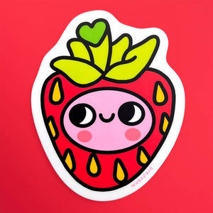 Strawbebby Sticker