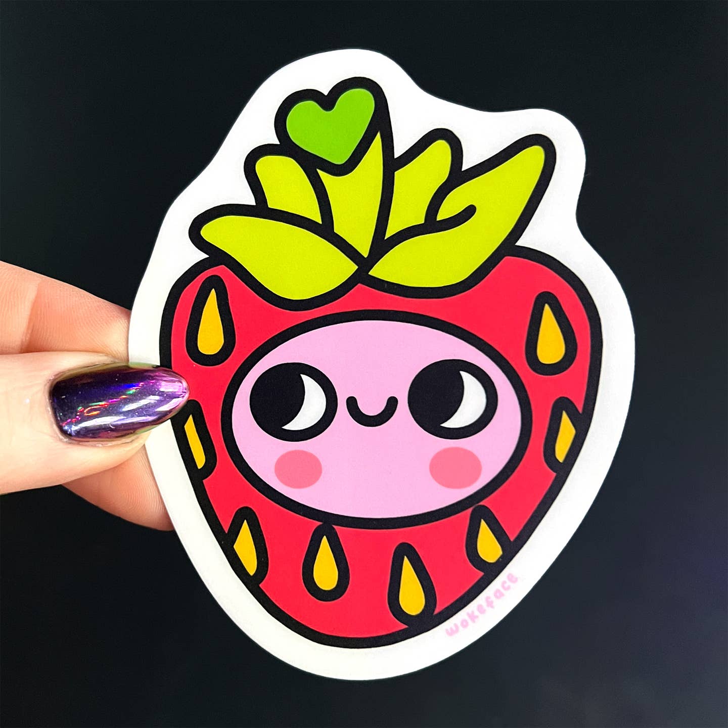 Strawbebby Sticker
