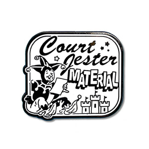 Court Jester Material Pin