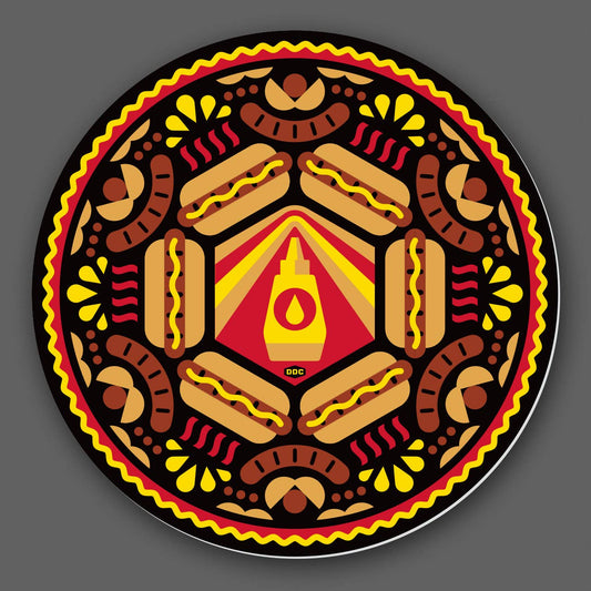 DDC-342 “Hot Dog Mandala” Decal