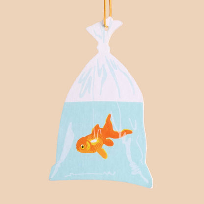 Goldfish In A Bag Rain Scented Air Freshener