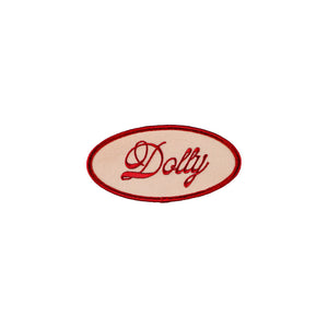 Dolly Name Badge Patch