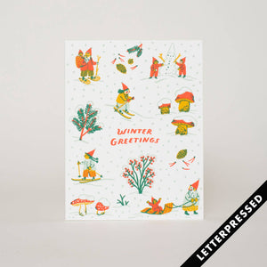 Phoebe Wahl - Winter Greetings Card we
