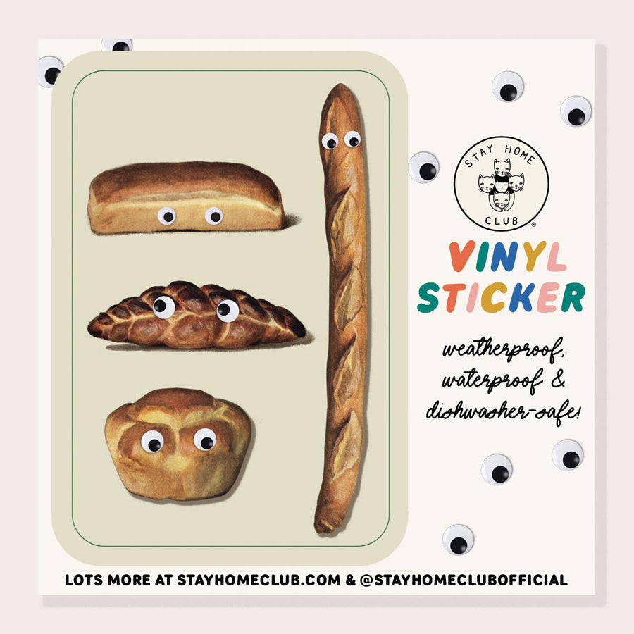 Googly Bread Sticker