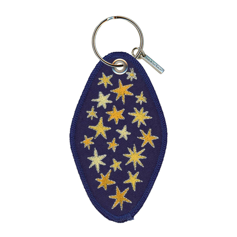 Lucky Star Embroidered Keychain – World Famous Original