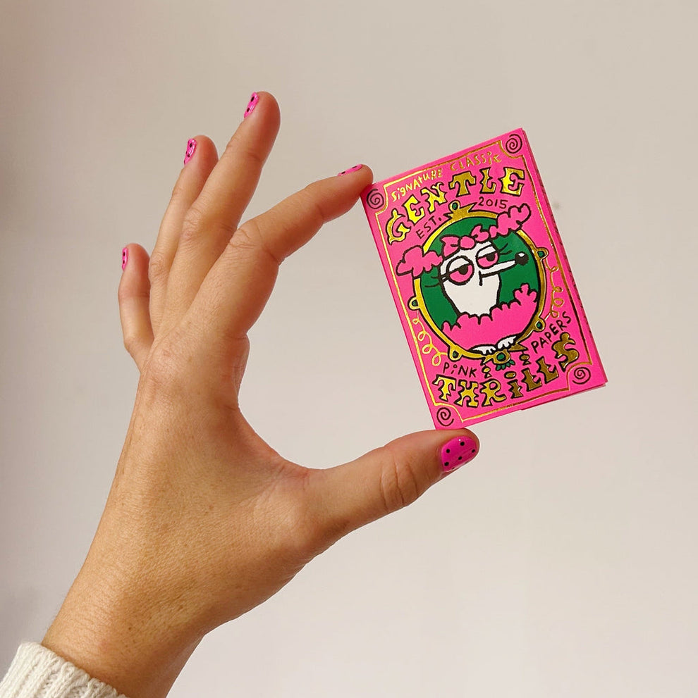 Gentle Thrills Hot Pink Rolling Papers – World Famous Original