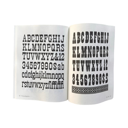 100 Wood Type Alphabets