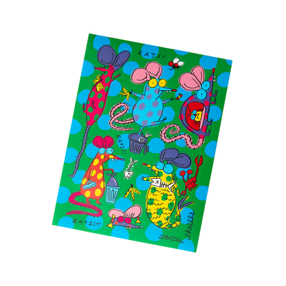 Rats! Sticker Sheet