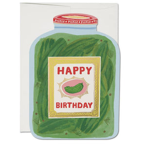 Happy Birthday Pickle Jar Card