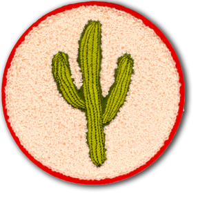 Saguaro Chenille Patch